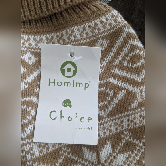 Homimp Brand Dog Turtleneck Sweater - Picture 4 of 6